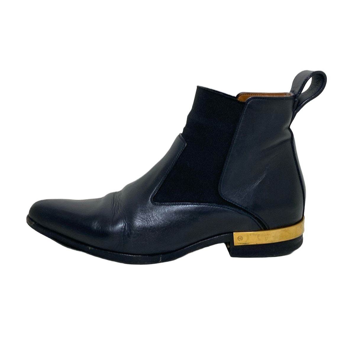 Chloe(クロエ) ショートブーツ 37 レディース - 黒 アウトソール張替済