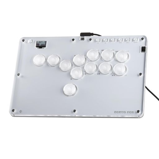 Haute 42レバーレスアケコンT 12-Cレバーレスコントローラー レバーレス薄型ロープロ12ボタン 格闘ゲームコントローラー無遅延T 12-CforPC|Switch|PS 4|PS 3 RGB