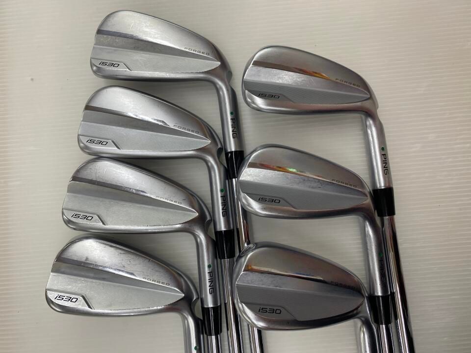 ピン i530 NSプロ MODUS 3 TOUR115 Sフレックス アイアンセット 中古