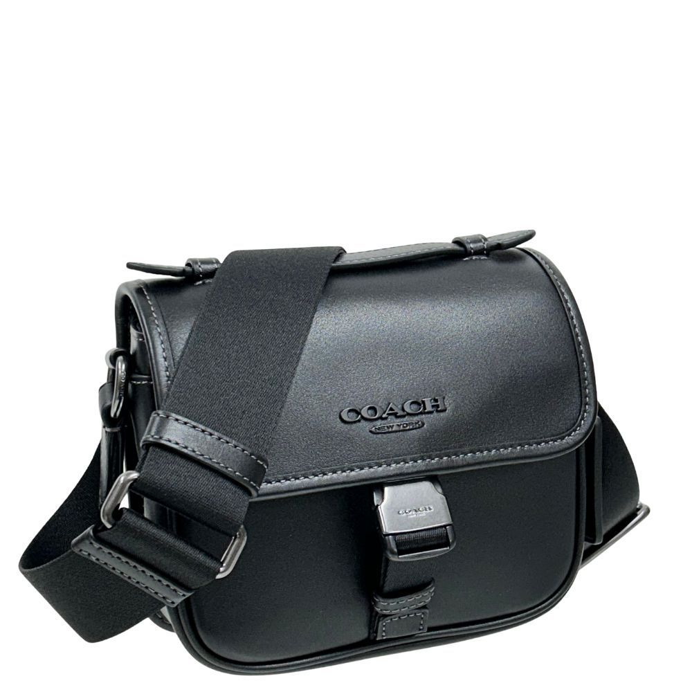 コーチ ショルダーバッグ バッグ メンズ COACH レーサー クロスボディバッグ CBG 12 QB|BK ブラック