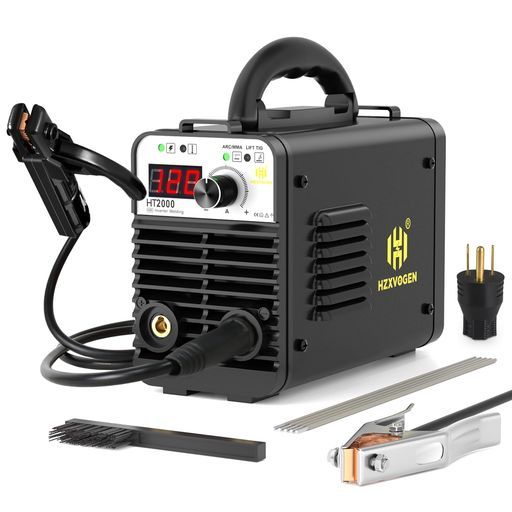 溶接機アーク溶接110 V| 被覆アーク|LIFTIG溶接1台2役手棒溶接インバーター直流定格使用率40%ミニポータブル溶接機小型軽量家庭用初心者向けDIY日本語取扱説明書付きHT 2000