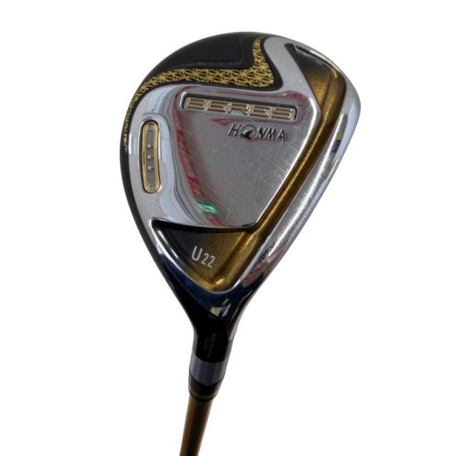 中古】 本間ゴルフ BERES(2019) 22° ユーティリティ UT 3S ARMRQ 47(UT
