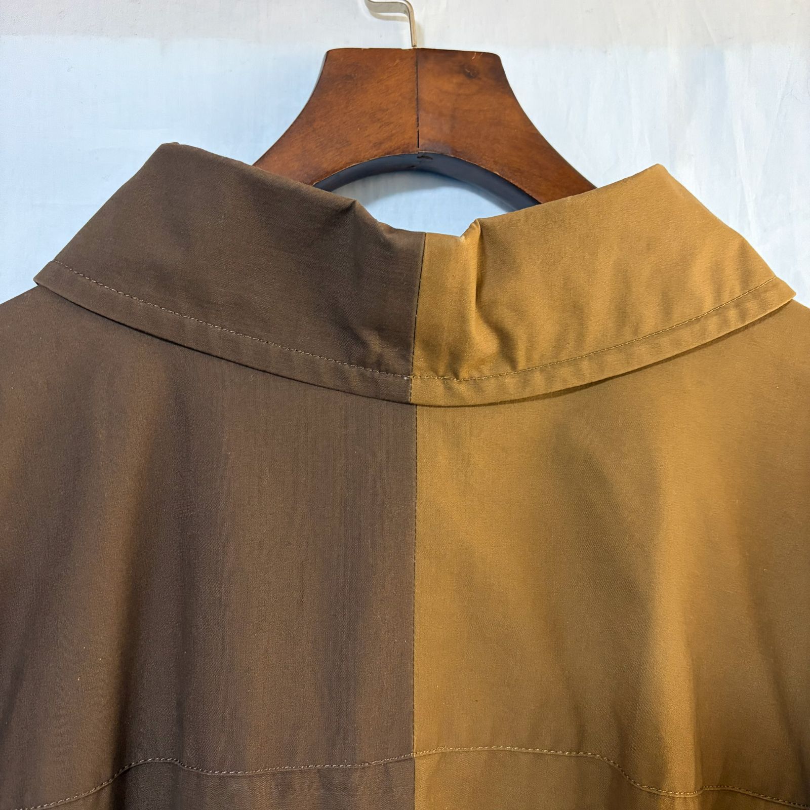 城東77-024] Edwina Horl エドウィナホール HBB BASTARD COAT オーバー 