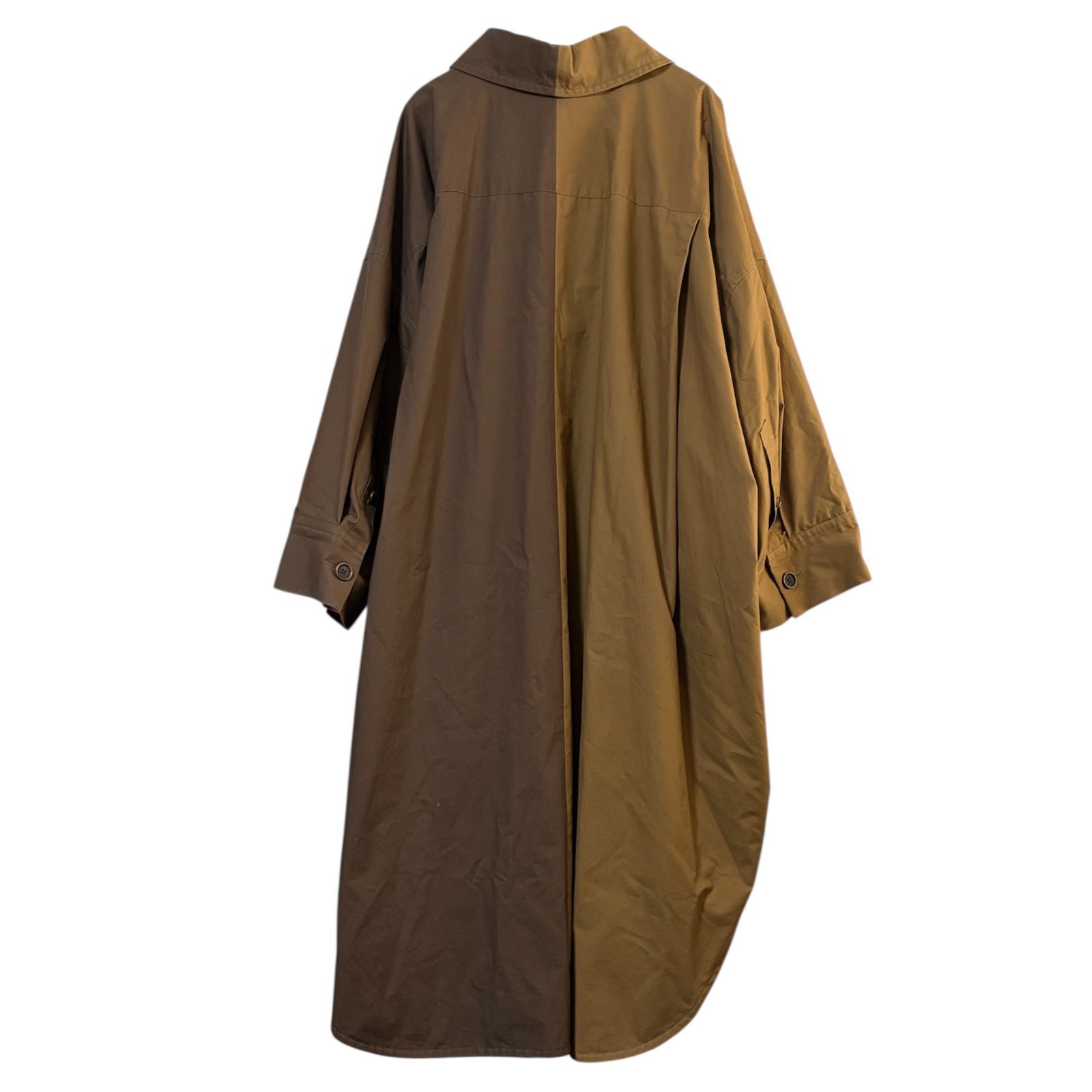 城東77-024] Edwina Horl エドウィナホール HBB BASTARD COAT オーバー