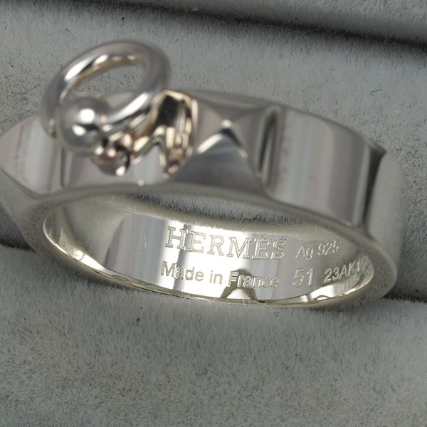 エルメス リング コリエドシアン PM 51号 シルバー 925 #184447 - メルカリ