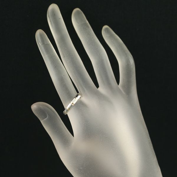 セリーヌ リング コンビカラー 8号 K18YG/Pt850 #183039 - メルカリ