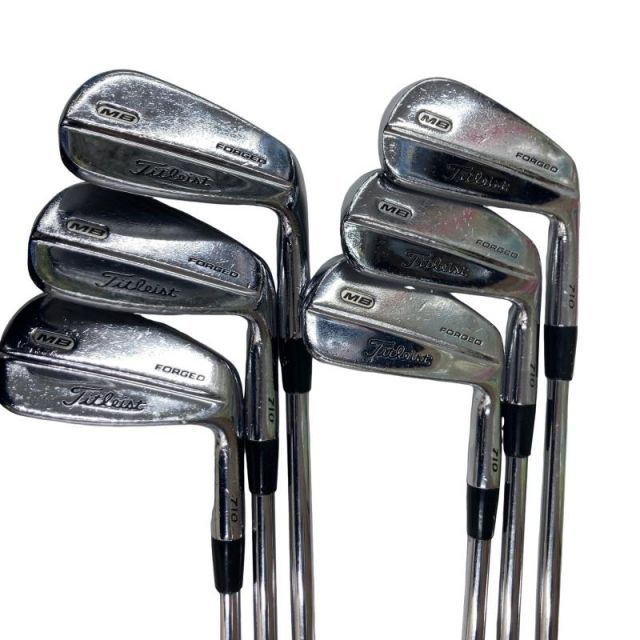 【名器】タイトリスト MB 710 FORGED アイアンセット 送料無料 タイトリスト MB 710 FORGED アイアン ヘッドのみ 8点セット
