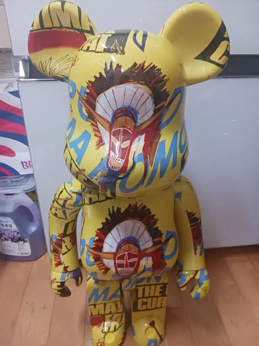 BE@RBRICK(ベアブリック) 1000% バスキア - メルカリ