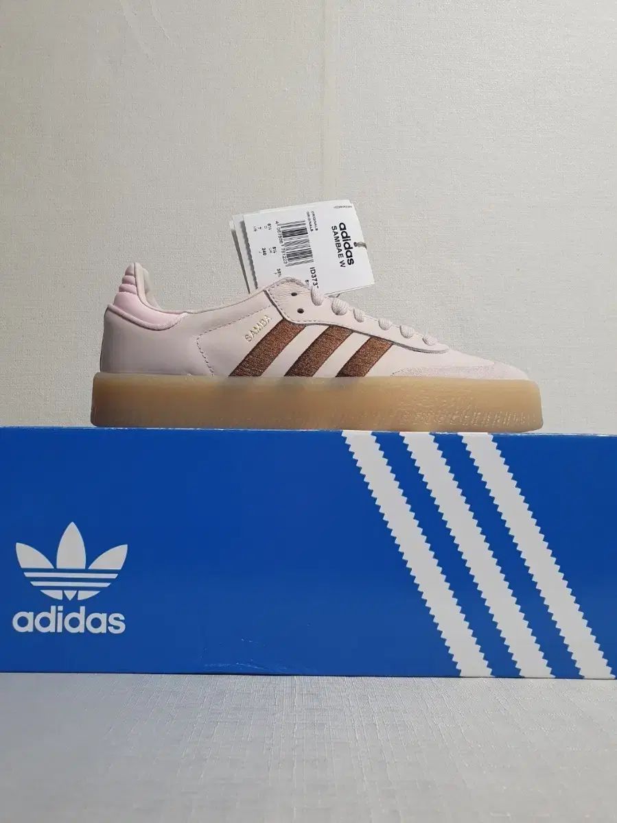 アディダス 三倍 ID 3737 パステルピンク スニーカー 240 mm