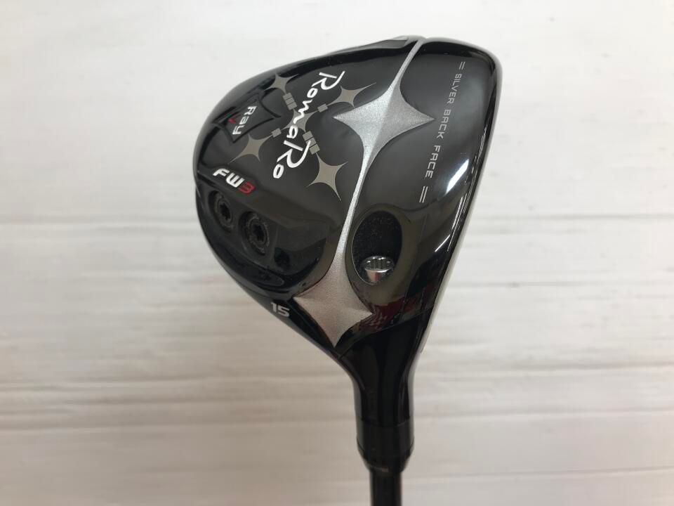 ロマロ Ray V V2 15度 VENTUS BLACK 7 Xフレックス フェアウェイウッド