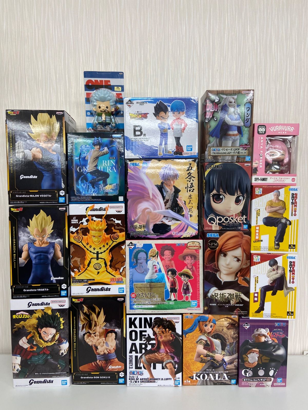 未開封 ジャンプ フィギュア まとめ 計19点 一番くじ プライズ