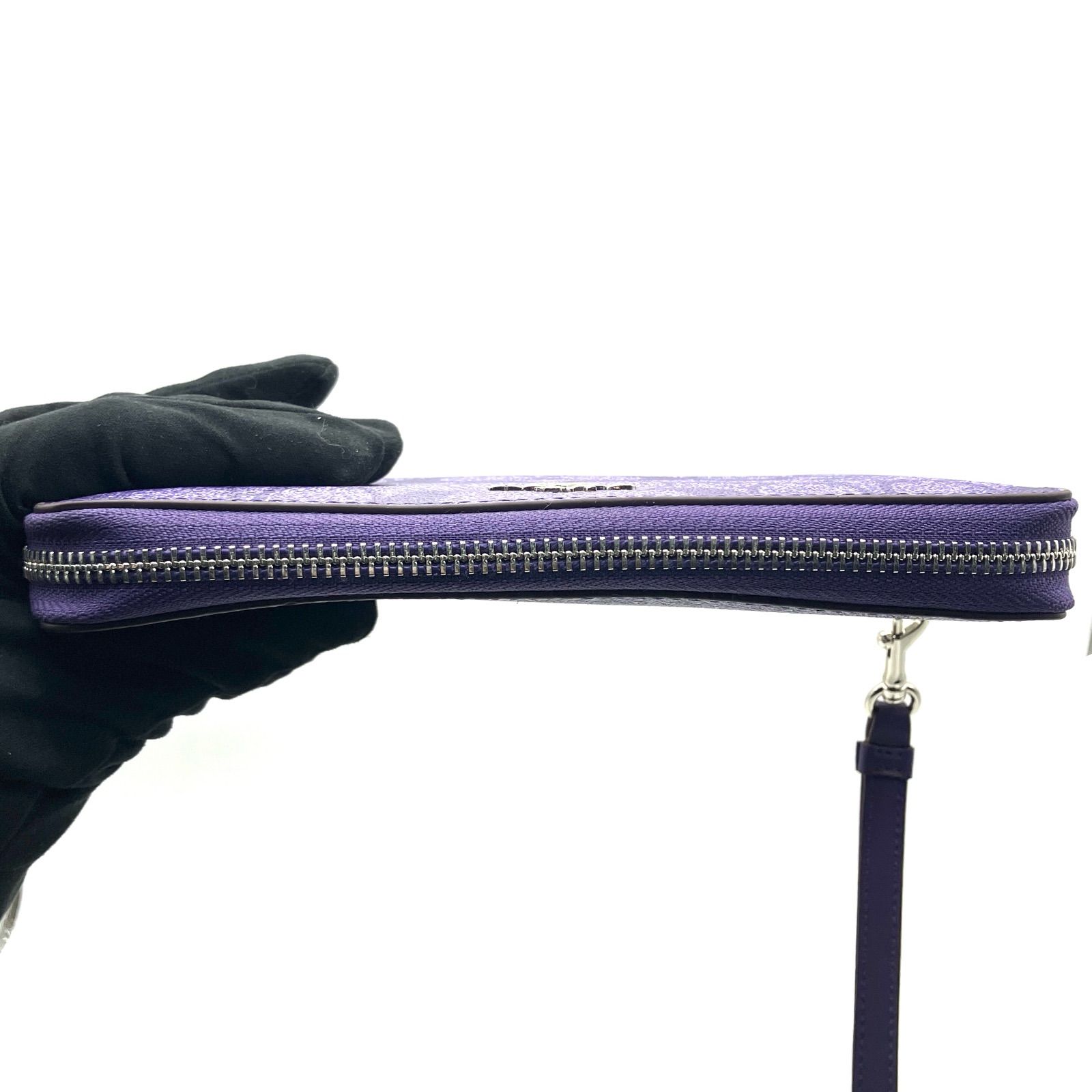 長財布 パープル