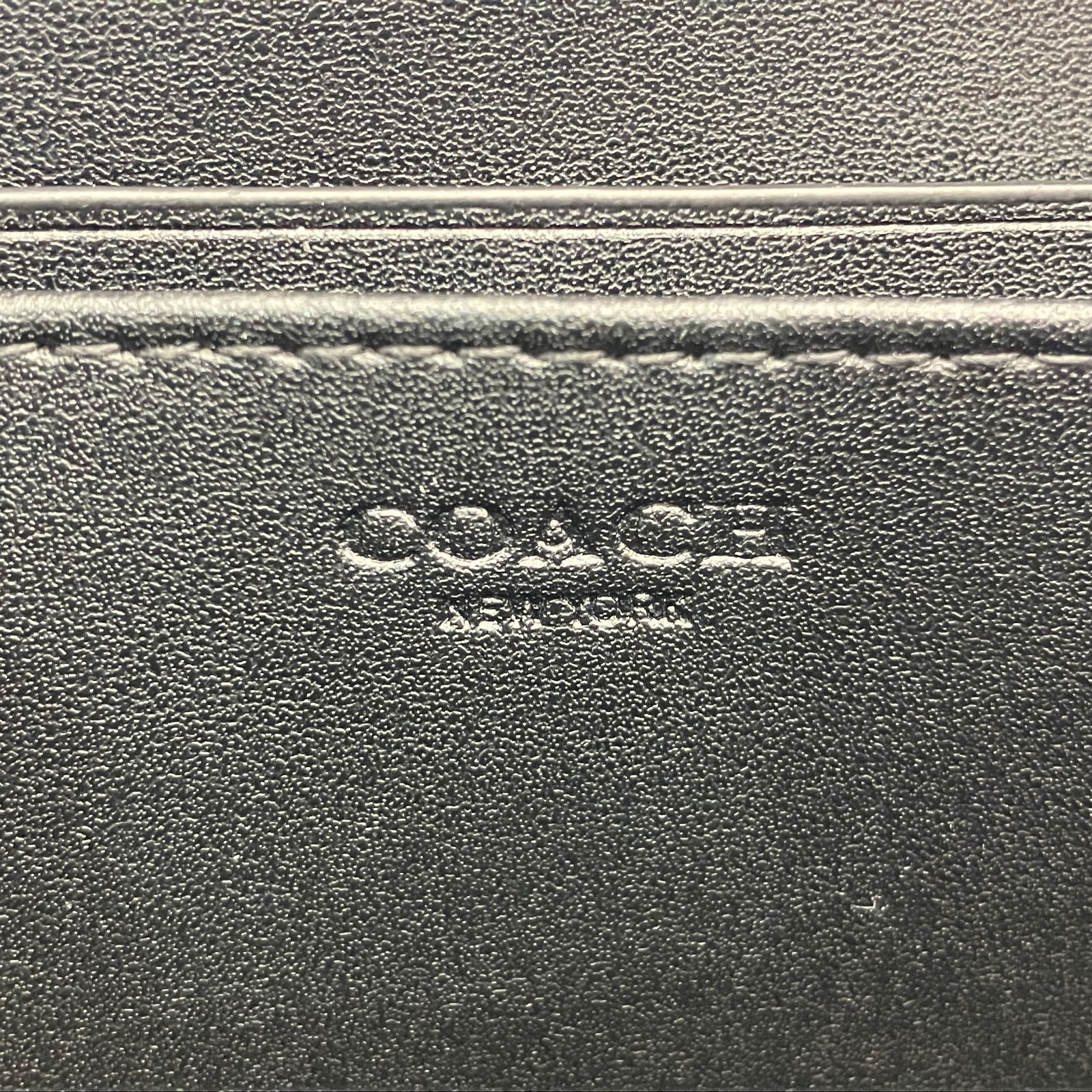  COACH コーチ C 4452 A 158 長財布 パープル シグネチャー 長財布 小物