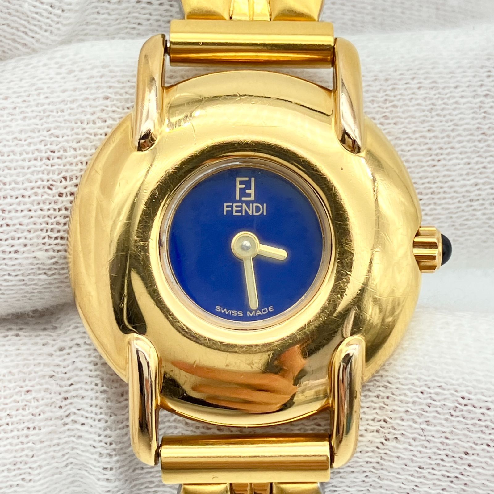 中古】フェンディ FENDI 400L 腕時計 レディース クォーツ ゴールド