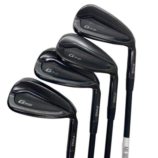 ピン G 710 5 S アーコス無し アイアンセット IR ALTA BLACK 40 フレックスR メンズ 男性用 右利き 右用 Cランク ゴルフクラブ