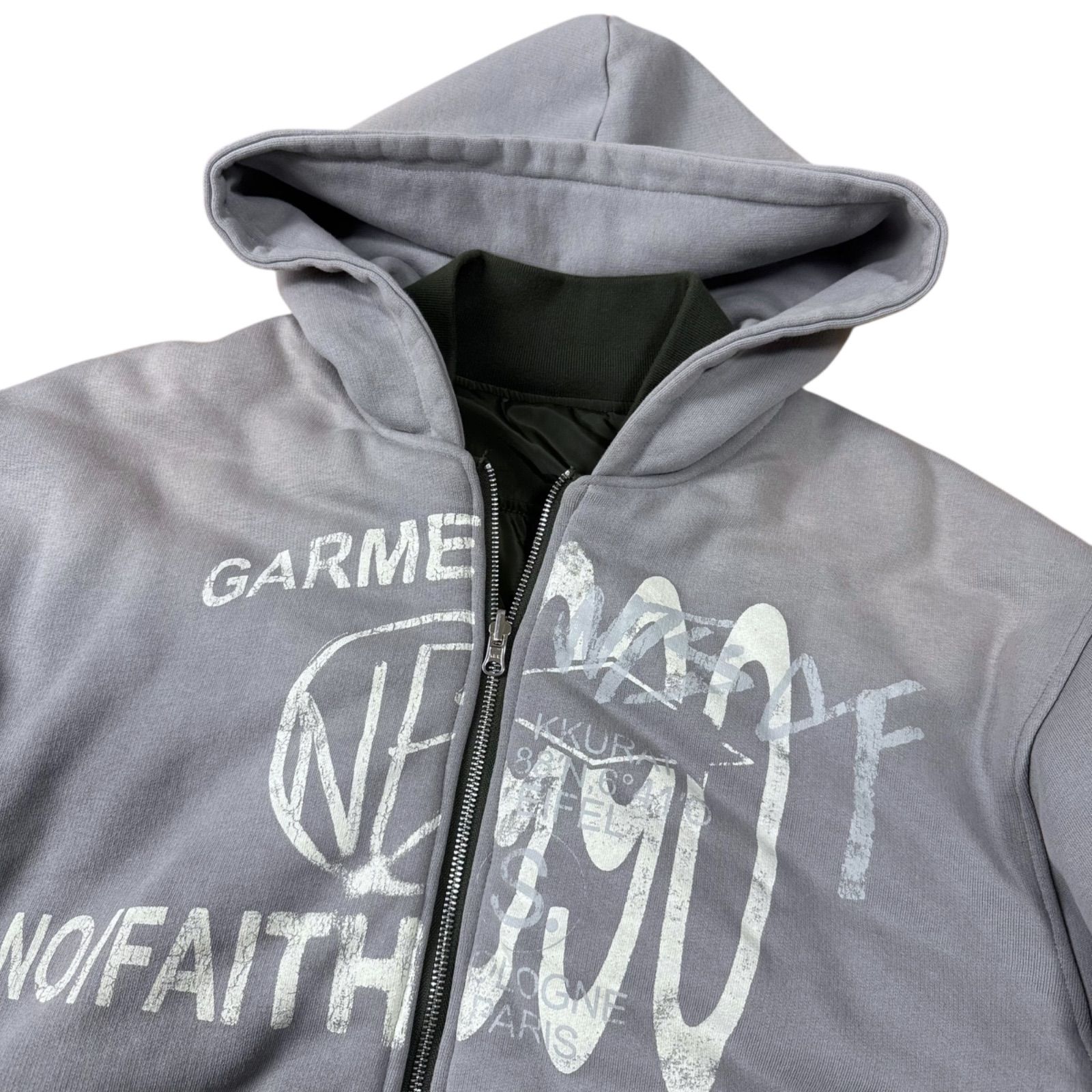 NO FAITH STUDIOS】REVERSIBLE MA-1 BOMBER JACKET リバーシブル