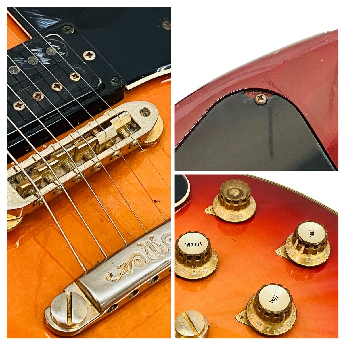 エレキギター レッドサンバースト