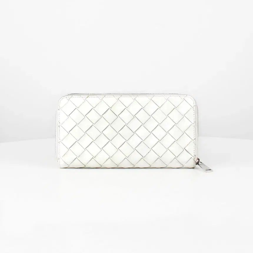 ブランド ボッテガ ヴェネタ イントレチャート ジッパー 長財布 593217