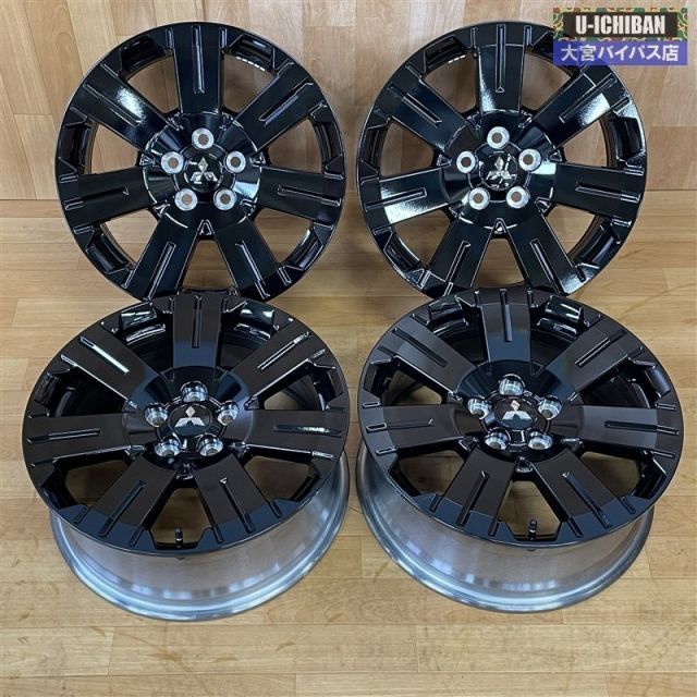 三菱 デリカD:5 シャモニー 純正 7.0J 18インチ +38 5H 114.3 アルミ