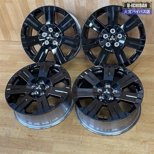 三菱 デリカD:5 シャモニー 純正 7.0J 18インチ +38 5H 114.3 アルミ