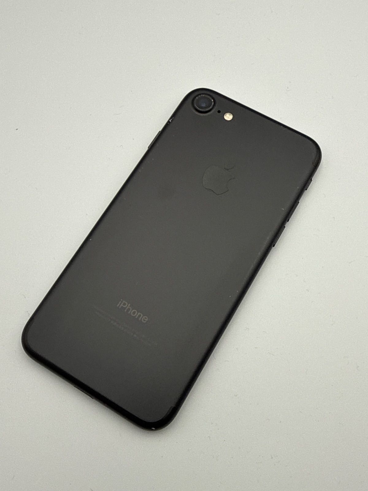 バッテリー 交換済み 100％ SIMフリー iPhone 7 32 GB ブラック SoftBank シムフリー