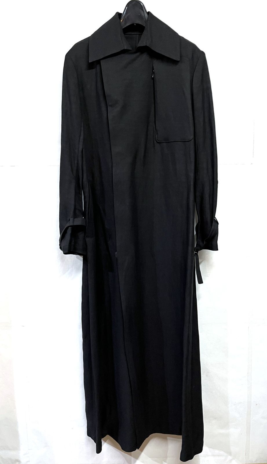 bajra｜バジュラ 127F003 リネン ロング トレンチコート - メルカリ