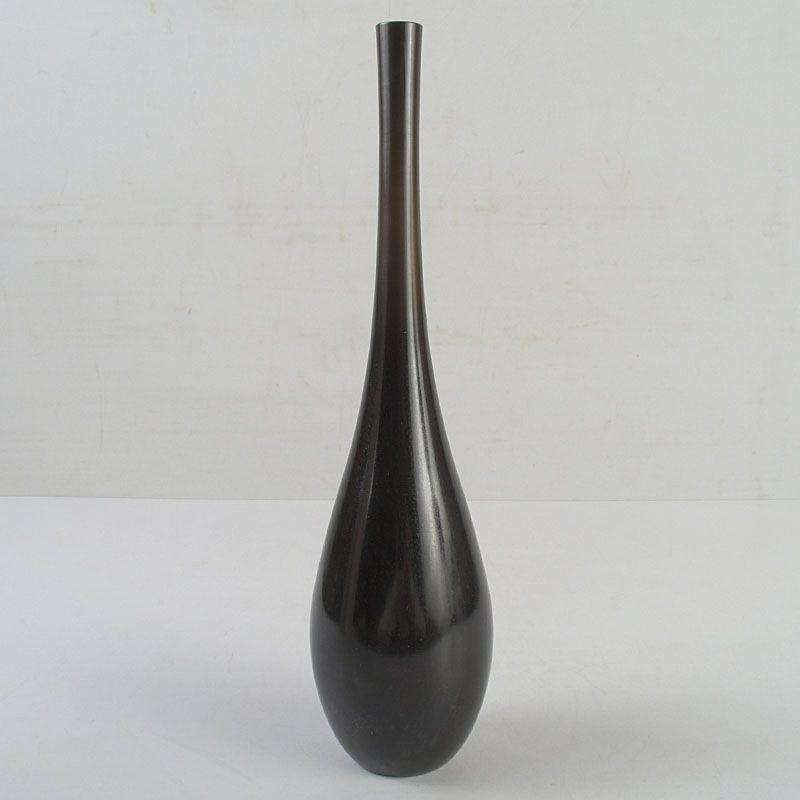 茶道具 金谷浄雲作 唐銅 曽呂利花入 共箱 N S562 - メルカリ