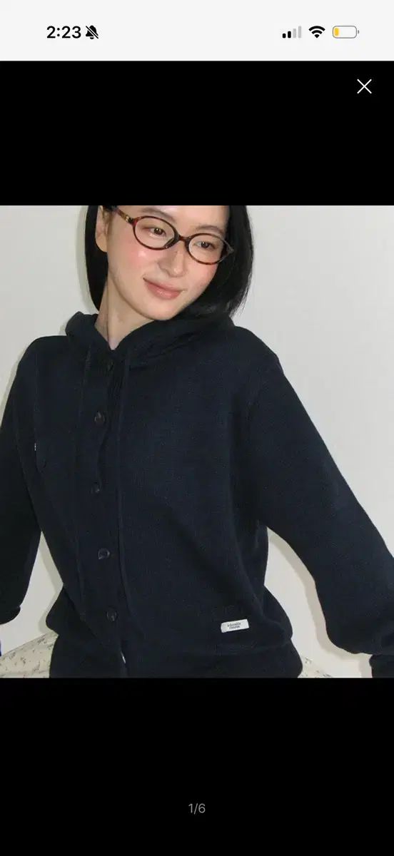 MUSINSA RONRON ニットンフード POCKET HOODED KNIT