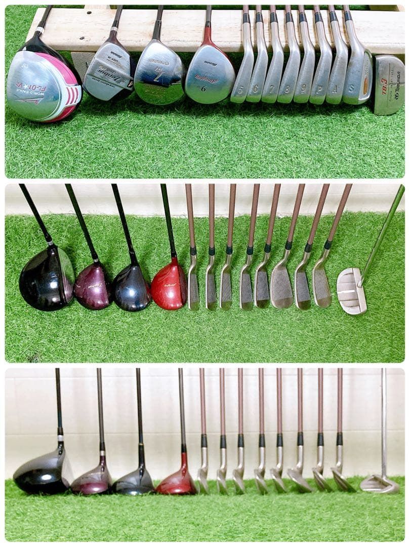 9.初心者オススメ ゴルフクラブ レディースセット 右利き FLEX L