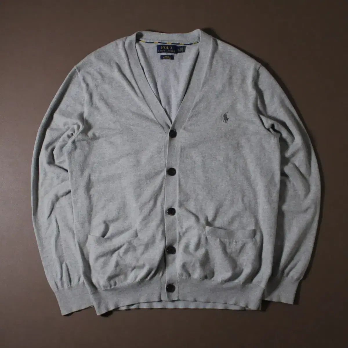 Polo ポロ ラルフローレン グレー カーディガン