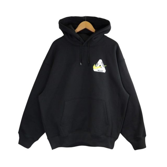 PALACE × NIKE 25 aw TRI SWOOSH HOOD BLACK サイズL パレス ナイキ トリ スウッシュ フード パーカー トップス