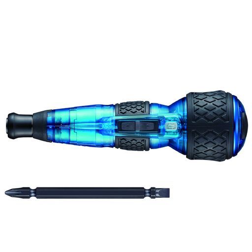 ベッセル VESSEL 電動ボールグリップドライバープラスギャラクシー3段階切替モード 色 青 ビット1本付220 USB-P 1 GBL