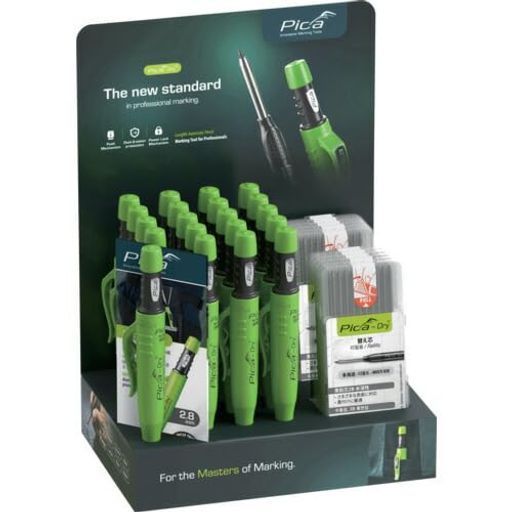 ピカマーカー建築用シャープペンシル Dry”箱入りセット302103