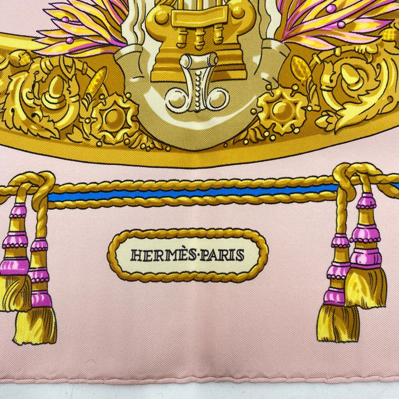 新品同様 HERMES エルメス カレ90 スカーフ シルク HOMMAGE A CHARLES