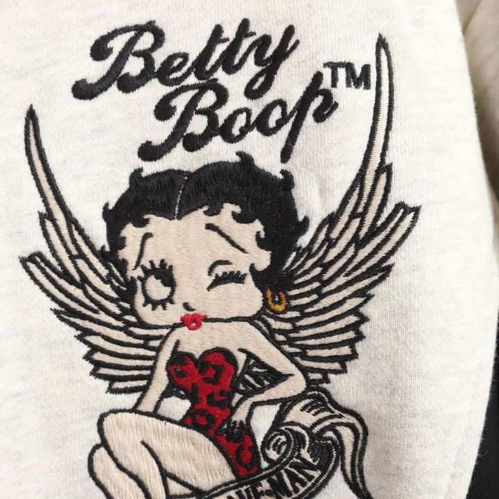 The BRAVE-MAN ベティブープ 裏毛 ZIP パーカー BBB-2457 ブレイブマン