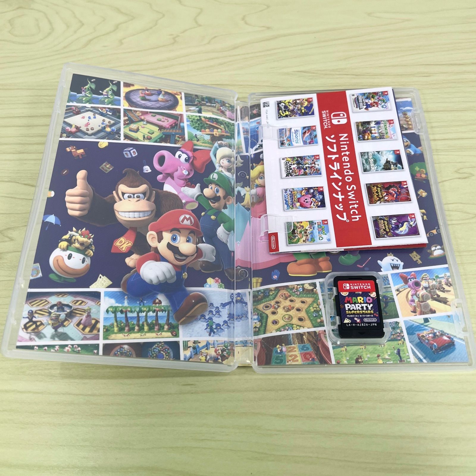 美品】マリオパーティ スーパースターズ Nintendo Switch ソフト 21396