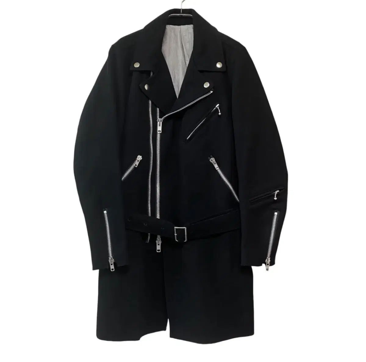 2 The Viridi-anne 17 AW ウールメルトン ライダーコート