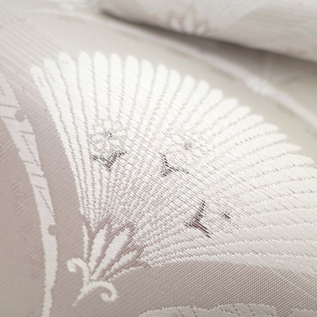 新古品】 袋帯 フォーマル 未使用 正絹 京都 西陣 プラチナ箔 金銀糸