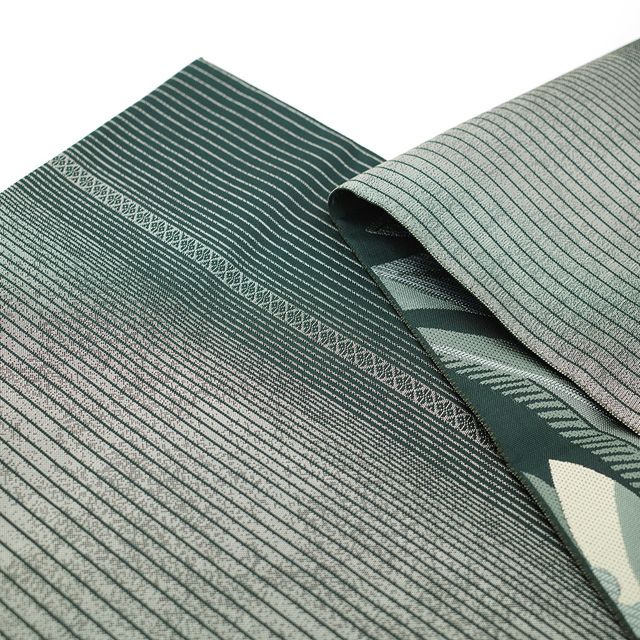 新古品】 袋帯 正絹 未使用 本場筑前博多織 匠工芸 全通 天鵞絨色 草花