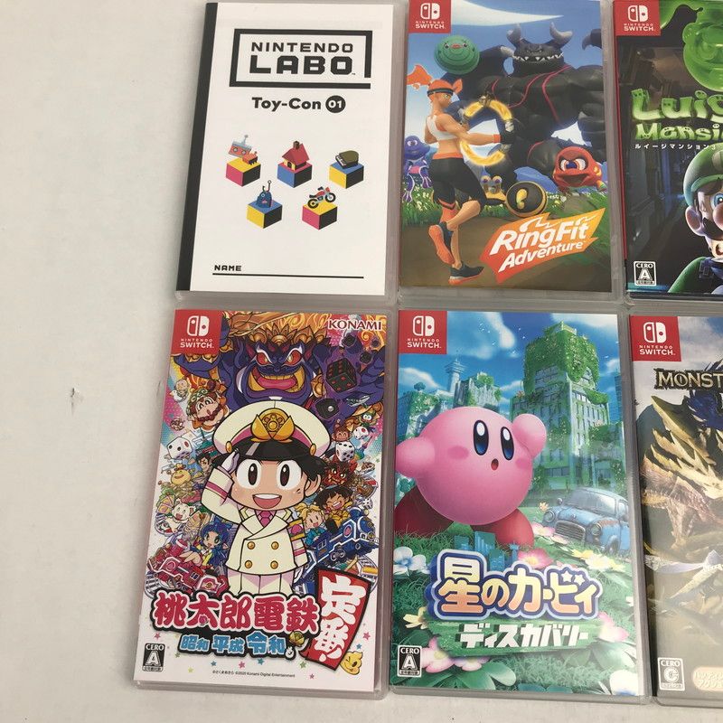 Nintendo Switch ソフトセット　マリオ　桃鉄　モンハン Nintendo Switch ソフトセットマリオ桃鉄モンハン