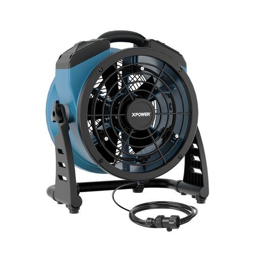 XPOWER室外に設置された冷却用アキシャルファン カーペット送風機 高速的な冷房用空気循環ファン FM-65