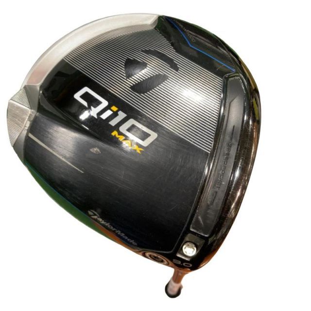 テーラーメイド Qi 10 MAX 9° ドライバー DR 特注シャフト フレックスS メンズ 男性用 右利き 右用 Dランク ゴルフクラブ