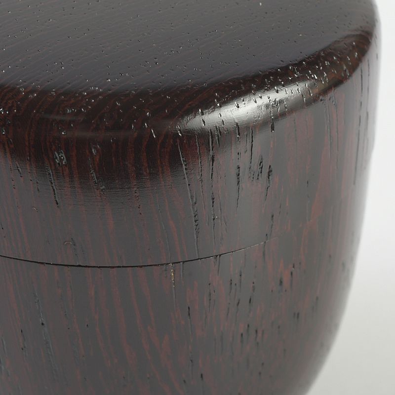 茶道具 福田慶造作 鉄刃木 漆塗 中棗 共箱 V S568 - メルカリ