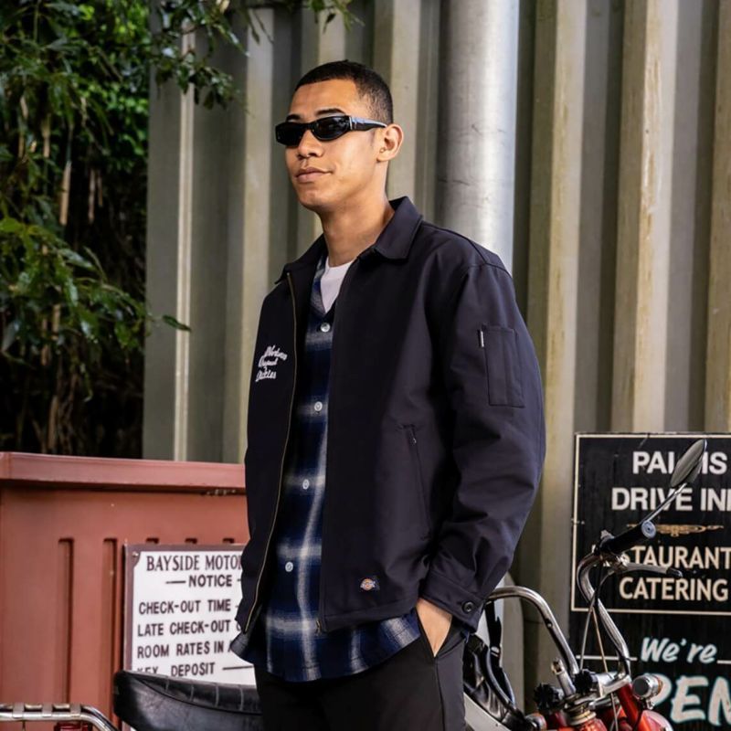 限定商品】Dickies D-757001 チェーン刺繍入り4WAYストレッチ 