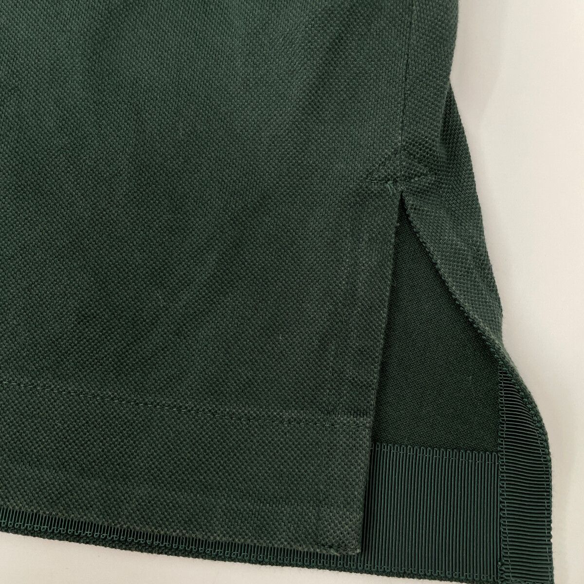 sacai サカイ 22-05980 22SS ｸﾞﾘｰﾝ S Pique Polo Shirt 半袖ﾎﾟﾛｼｬﾂ 2