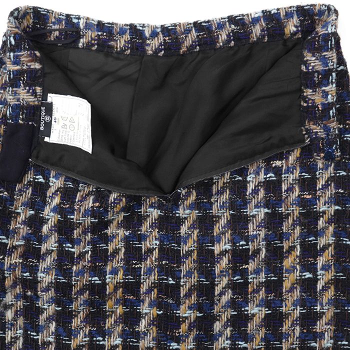 SALE】CHANEL シャネル ヴィンテージ ウールツイードスカート 20662