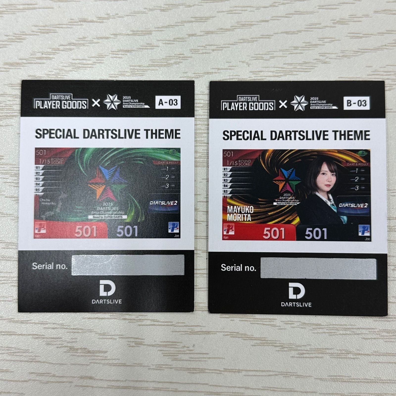 B113-z】SPECIAL DARTSLIVE THEME 2点 まとめ 未使用品 スペシャル
