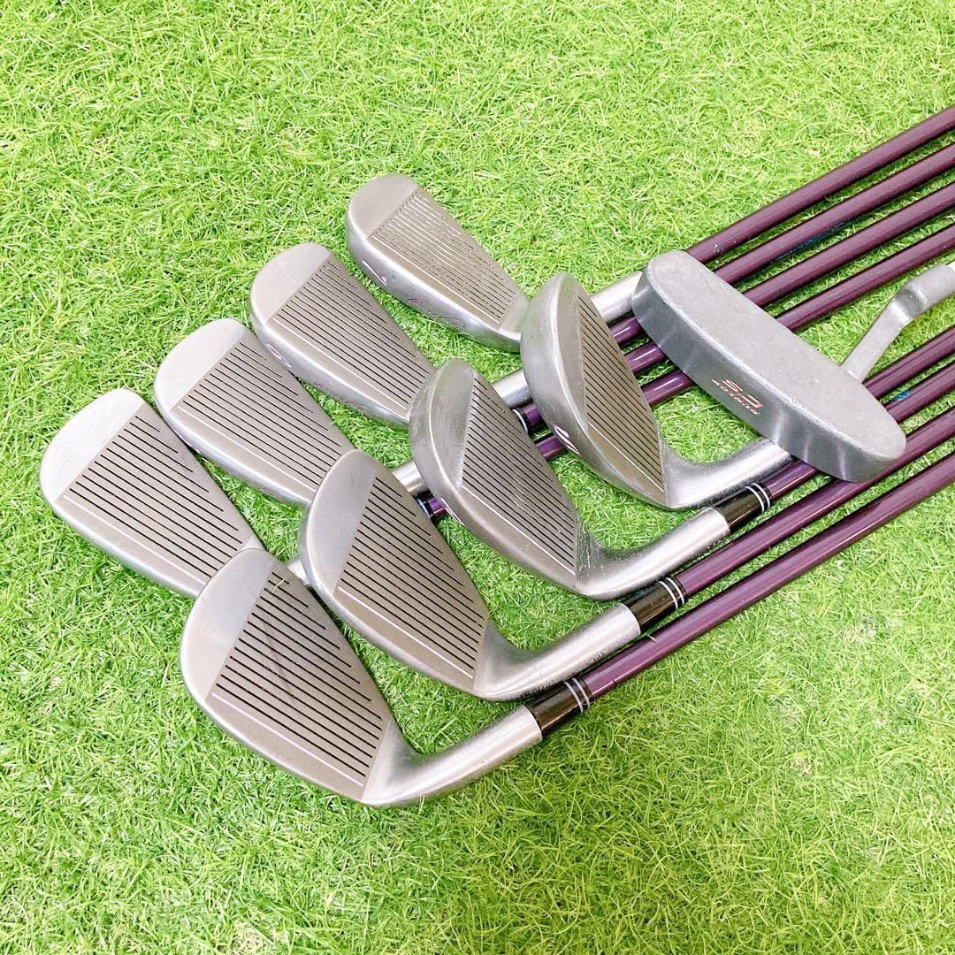 7.ゼクシオ 初心者オススメ ゴルフクラブ レディースセット 右利き 12