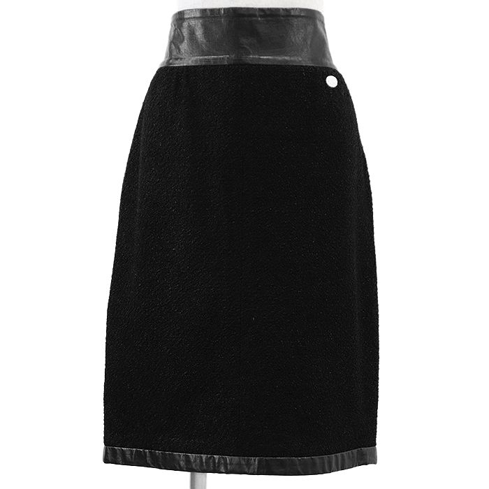 美品】CHANEL シャネル ツイードスカート P50723 コットン/シルク