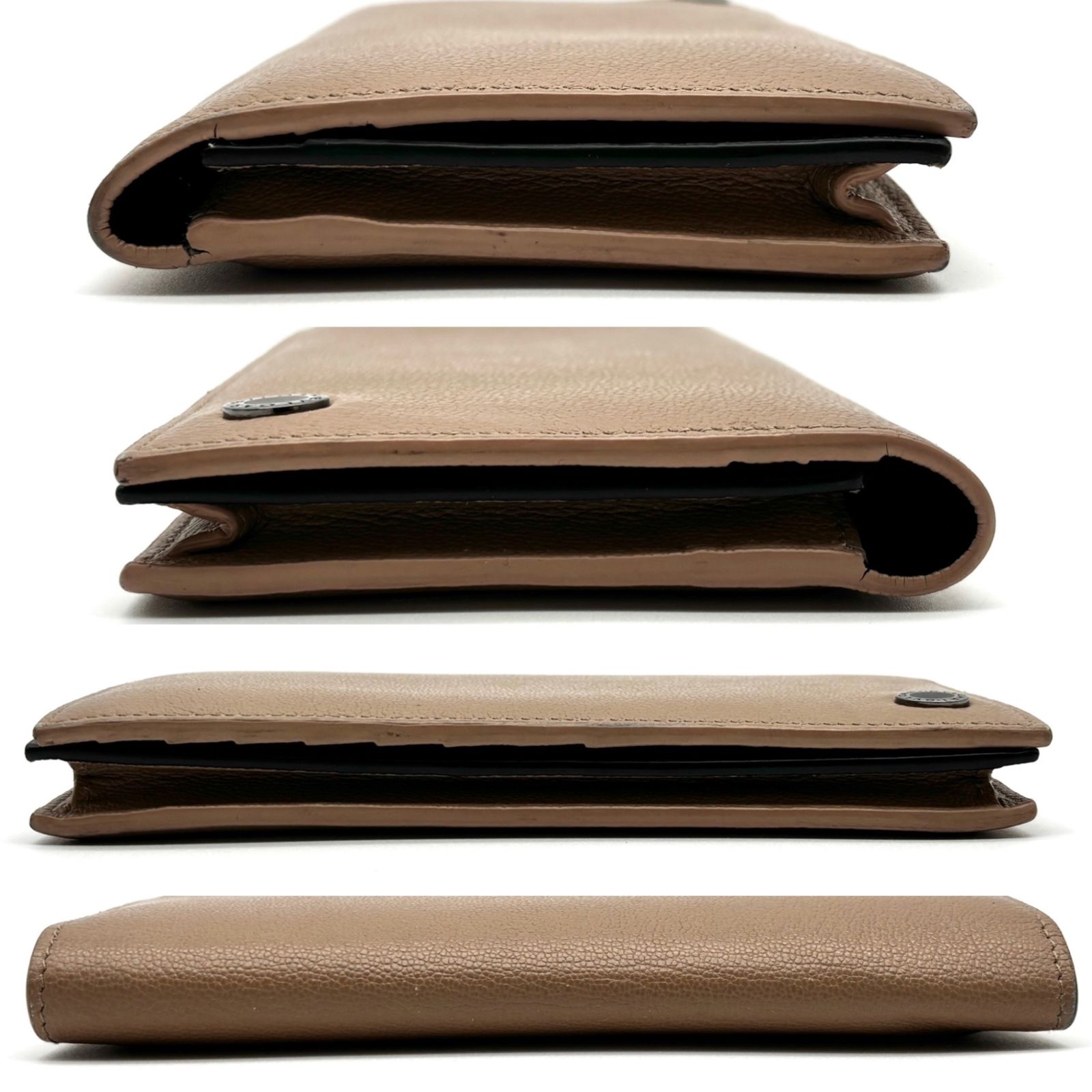 美品・付属品完備 BVLGARI ブルガリ ロゴマニア ビーゼロワン 長財布